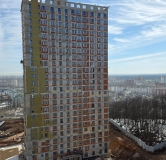 Ход строительства дома литер 15 в ЖК Холмогоры -