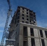 Ход строительства дома 1 в ЖД По ул. Ахметшина -