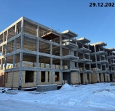 Ход строительства дома 7 в ЖК Новый Свет -