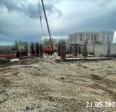 Ход строительства дома 1 в ЖК Лайф Дёма -
