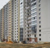 Ход строительства дома 12 в ЖК Хорошее Решение -