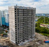 Ход строительства дома 3 в ЖК Самоцветы -