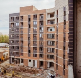 Ход строительства дома Литер 1 в ЖК МОНО Квартал -