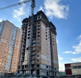 Ход строительства дома № 95В, 2 этап в ЖК На Ленина -