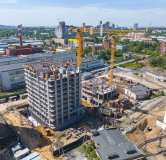 Ход строительства дома 3,4 в ЖК Лето на Титова -