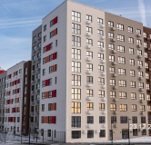 Ход строительства дома 2.5 в ЖК Кантри -