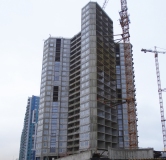 Ход строительства дома 269 в ЖК Огни залива -