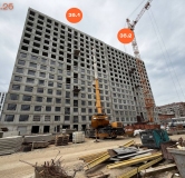 Ход строительства дома 36 в ЖК Авиатор (Авиатоr) -