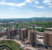 Ход строительства дома № 1, 2 этап (корпуса 4, 5, 6) в ЖК Калина Долина -