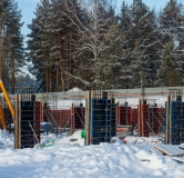 Ход строительства дома 2 в ЖК GloraX Экосити Премиум -