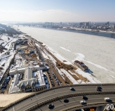 Ход строительства дома № 40, корпус 1.1.5 (Благовещенские башни) в СТАТУС на Черниговской от GloraX -