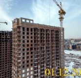 Ход строительства дома № 5.2 в ЖК Новоостровский -