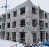 Ход строительства дома 2 в ЖК Калина -