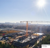 Ход строительства дома 12 (ГП-2) в ЖК Меридиан Слобода -