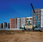 Ход строительства дома 4 в ЖК Баташи Парк -
