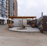 Ход строительства дома Литер 21 в МКР Родные просторы -