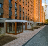 Ход строительства дома 1.1 в ЖК Бирюзова Парк -