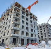 Ход строительства дома корпус 2 в ЖК Счастье в Кольцово -