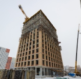 Ход строительства дома № 18 (ГП-2) в ЖК Европейский берег -