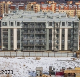 Ход строительства дома 93, корпус 4 в ЖК UP-квартал Пушкинский -