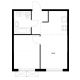 1 комнатная квартира 34,4 м² в ЖК Савин парк, дом корпус 8 - планировка
