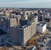 Ход строительства дома Инновационный (ГП-24) в Микрорайон Домашний -