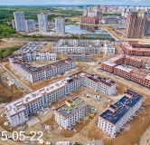 Ход строительства дома 4.1.1 в ЖК Центральный Парк -