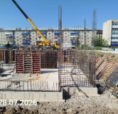 Ход строительства дома 39Б в ЖК Счастье -