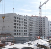 Ход строительства дома 3.1 в ЖК Кантри -