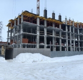 Ход строительства дома 101, 1 этап в ЖК Дом на семи холмах -