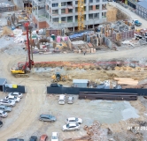 Ход строительства дома 1,2 в ЖК Лето на Титова -