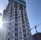 Ход строительства дома поз. 1 в ЖК Платон Парк -