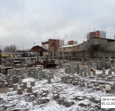 Ход строительства дома 5, 3 этап в ЖК Quatro -