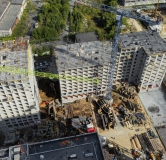 Ход строительства дома 5, 6, 7, 8, 9 в ЖК Сибирская Калина -