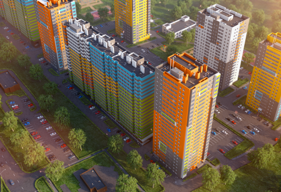 Дом № 9 в ЖК Красная поляна