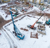 Ход строительства дома 12.2 в ЖК Курчатова -