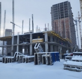 Ход строительства дома 3 в ЖК Аллея Парк -