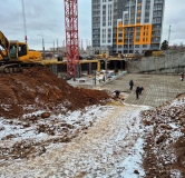 Ход строительства дома 2 в ЖК Демидов Парк -