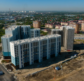 Ход строительства дома 1 в ЖК Самоцветы -
