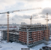 Ход строительства дома 1 в ЖК Лебедевский (Квартал Лебедевского) -