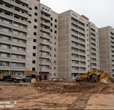 Ход строительства дома 1 в ЖК Экопарк Лесная гавань -
