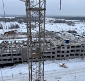 Ход строительства дома литера 2 в ЖК Атмосфера -