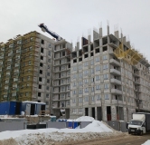 Ход строительства дома № 1 в ЖК 2Д Федосеенко -