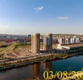 Ход строительства дома № 5.1 в ЖК Новоостровский -