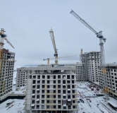 Ход строительства дома 58, 3 этап в ЖК Премьер-квартал на Набережной -