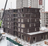 Ход строительства дома № 20 (B) в ЖК Отличие -