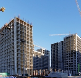 Ход строительства дома № 10 (ГП-2) в ЖК Окинава -