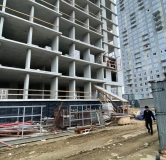 Ход строительства дома 1 в ЖК River Park -