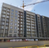 Ход строительства дома 16 в ЖК Новые Горки -