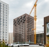 Ход строительства дома корпус 9 в ЖК Нокса Парк -